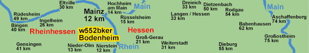 Glhweinfahrt in Rheinhessen in Bodenheim am Rhein (zwischen Mainz-Laubenheim und Nierstein) mit Rast im Weinberg 2023 2024